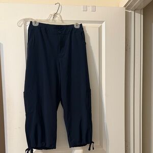 Woman  Navy Cargo Pants